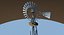 3D windmill wind model