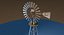 3D windmill wind model
