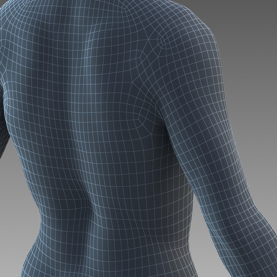 3d model female body