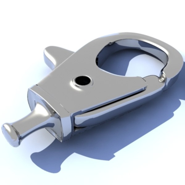 snap hook 3d model