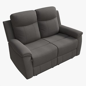3D Sofa recliner Milo 2-seater