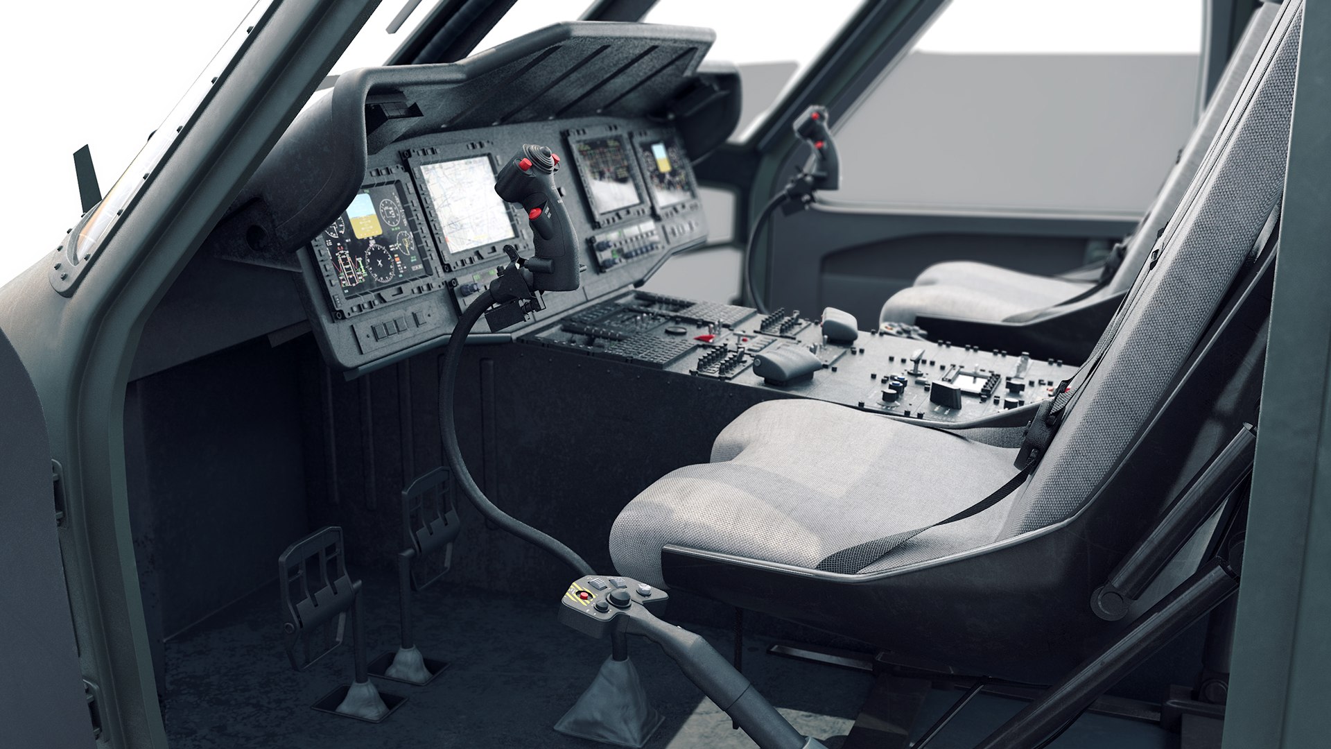 UH 60M Digital Cockpit 3D Model - TurboSquid 2214806