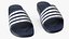 Pantuflas Chanclas de Goma Azul Oscuro