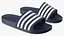 Pantuflas Chanclas de Goma Azul Oscuro
