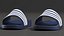 Pantuflas Chanclas de Goma Azul Oscuro