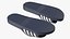 Pantuflas Chanclas de Goma Azul Oscuro