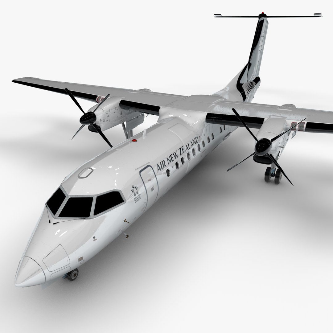 3D Air New Zealand Bombardier De Havilland Canada DHC-8 Q300