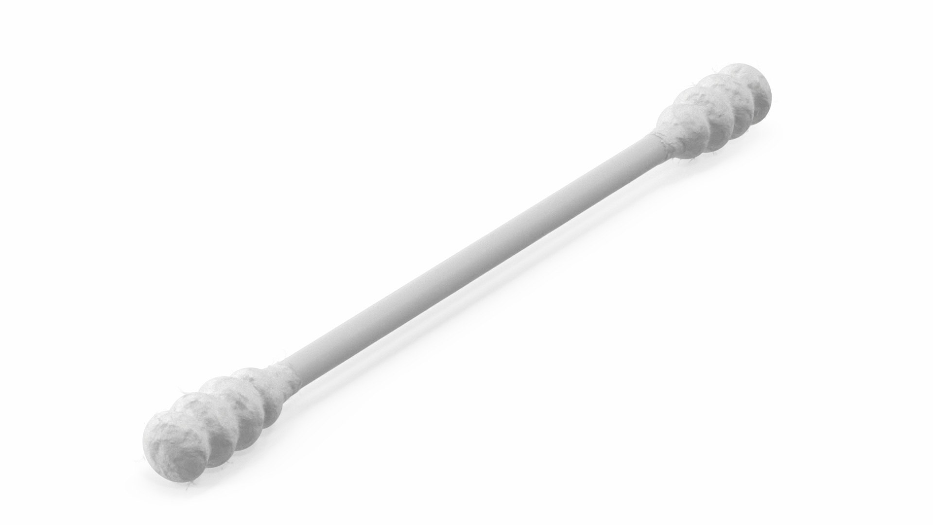 Cotton Swab Ring Type White Model - TurboSquid 2259833