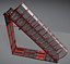 Sci-Fi Ladders and Stairs Red