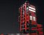 Sci-Fi Ladders and Stairs Red
