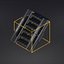 Sci-Fi Ladders and Stairs Red