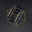 Sci-Fi Ladders and Stairs Red