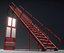 Sci-Fi Ladders and Stairs Red