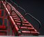 Sci-Fi Ladders and Stairs Red