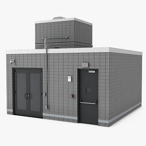 Building Rooftop Entrance