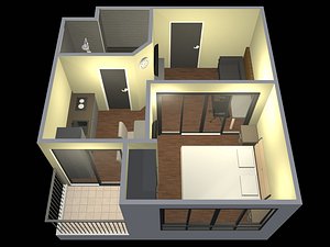 Apartment room 25-69