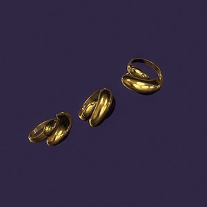 Casting ring inspired by Italian luxury style 3D model