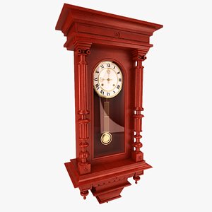 Wall Clock 3D Model - TurboSquid 1160236