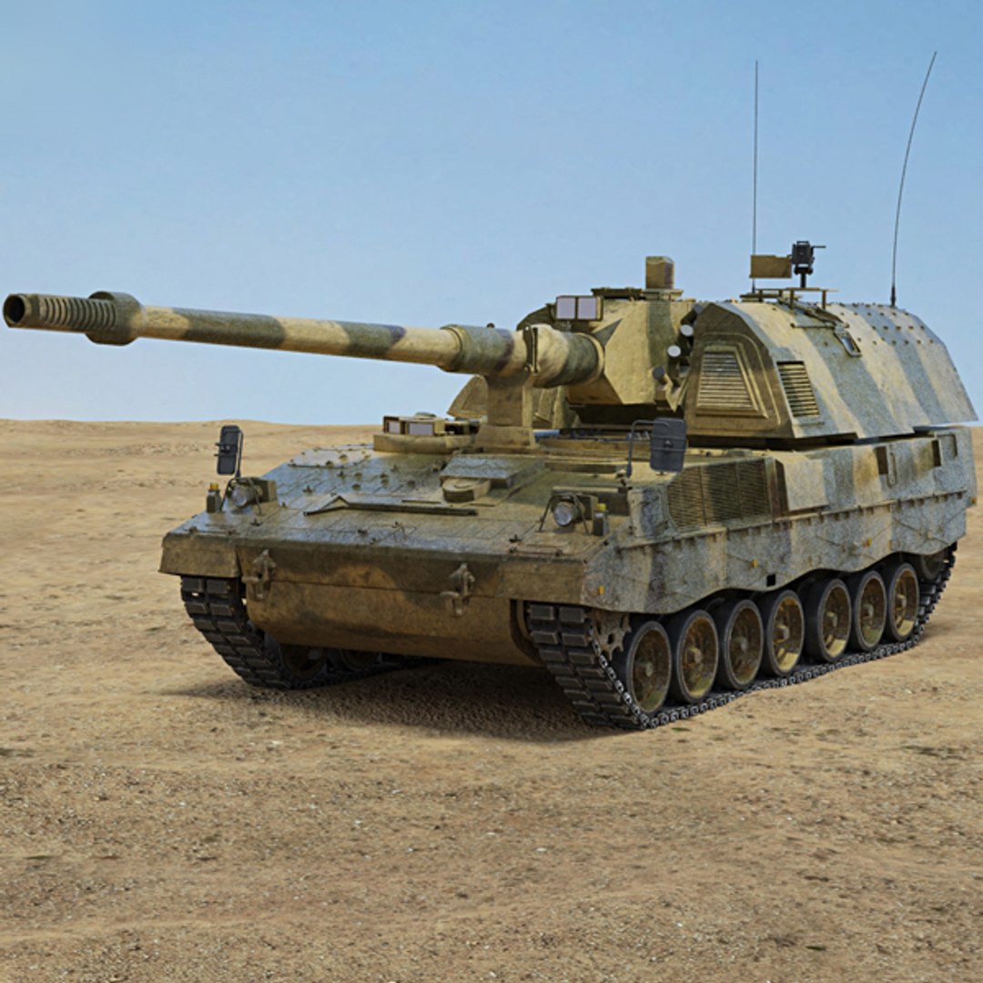 Panzerhaubitze 2000 model - TurboSquid 1338248