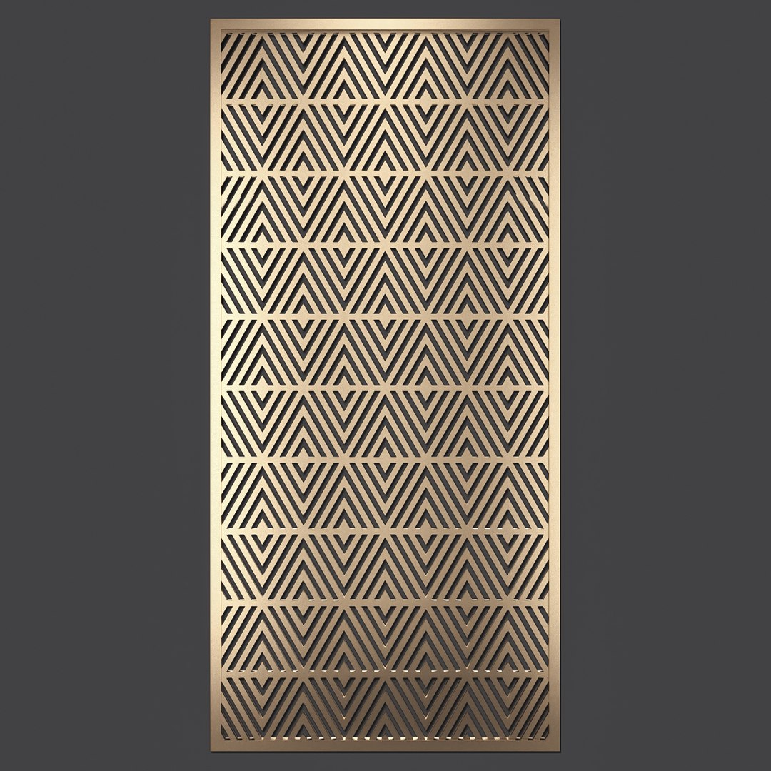 Decorative Panel 3D Model - TurboSquid 1624614