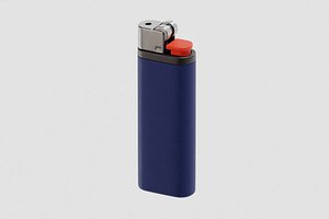 Lighter 3d model 3D
