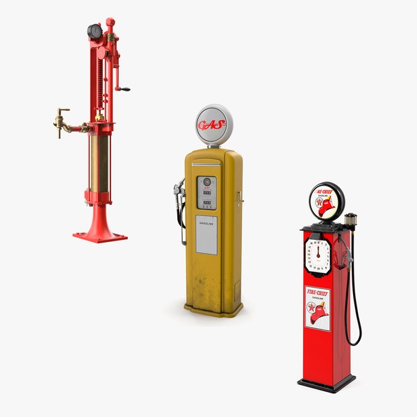 Free 3D Gas-Pump Models | TurboSquid
