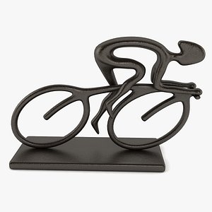 Bike Racer Statue