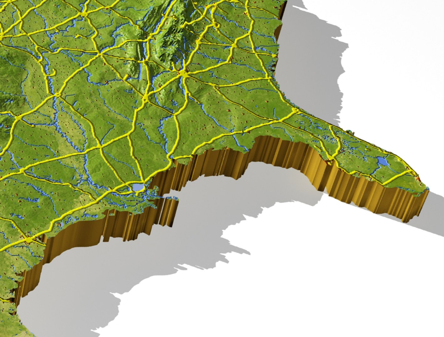 3dsmax Relief United States