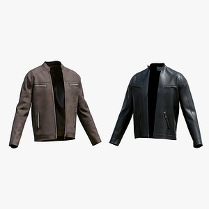 Leather Jacket 3D Model Pack