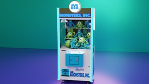 Monsters Inc Claw Machine