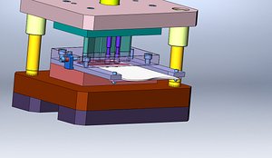die hinge 3d model