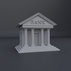 Bank 3D model