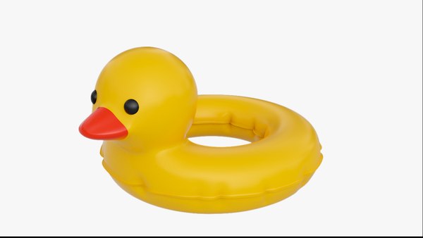 duck swimming tube