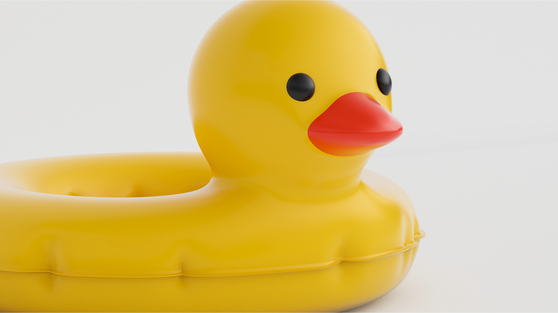 inflatable duck pool float