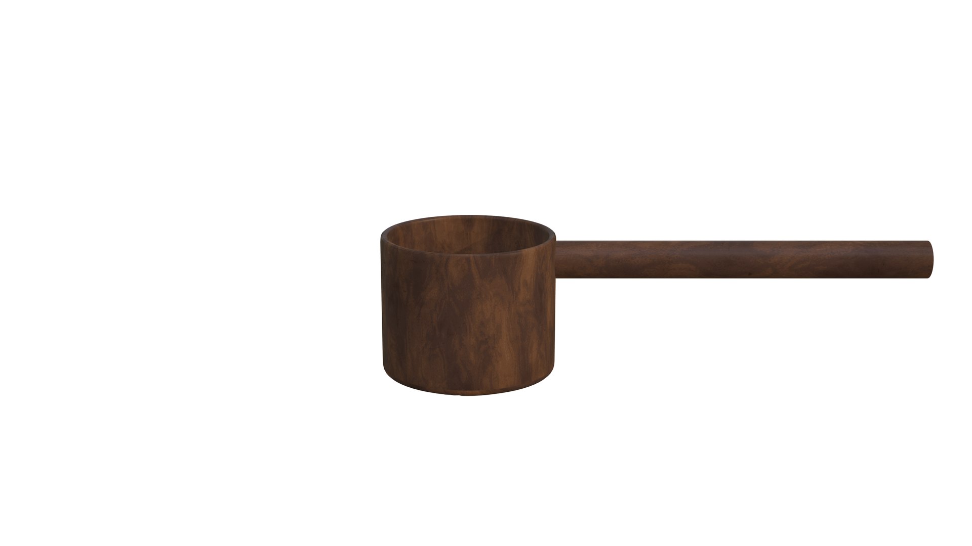 3D Model Realistic Wooden Dipper Traditional Handcrafted - TurboSquid ...
