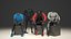Male mannequin Nike FULL PACK 3D model
