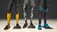 Male mannequin Nike FULL PACK 3D model
