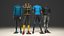 Male mannequin Nike FULL PACK 3D model