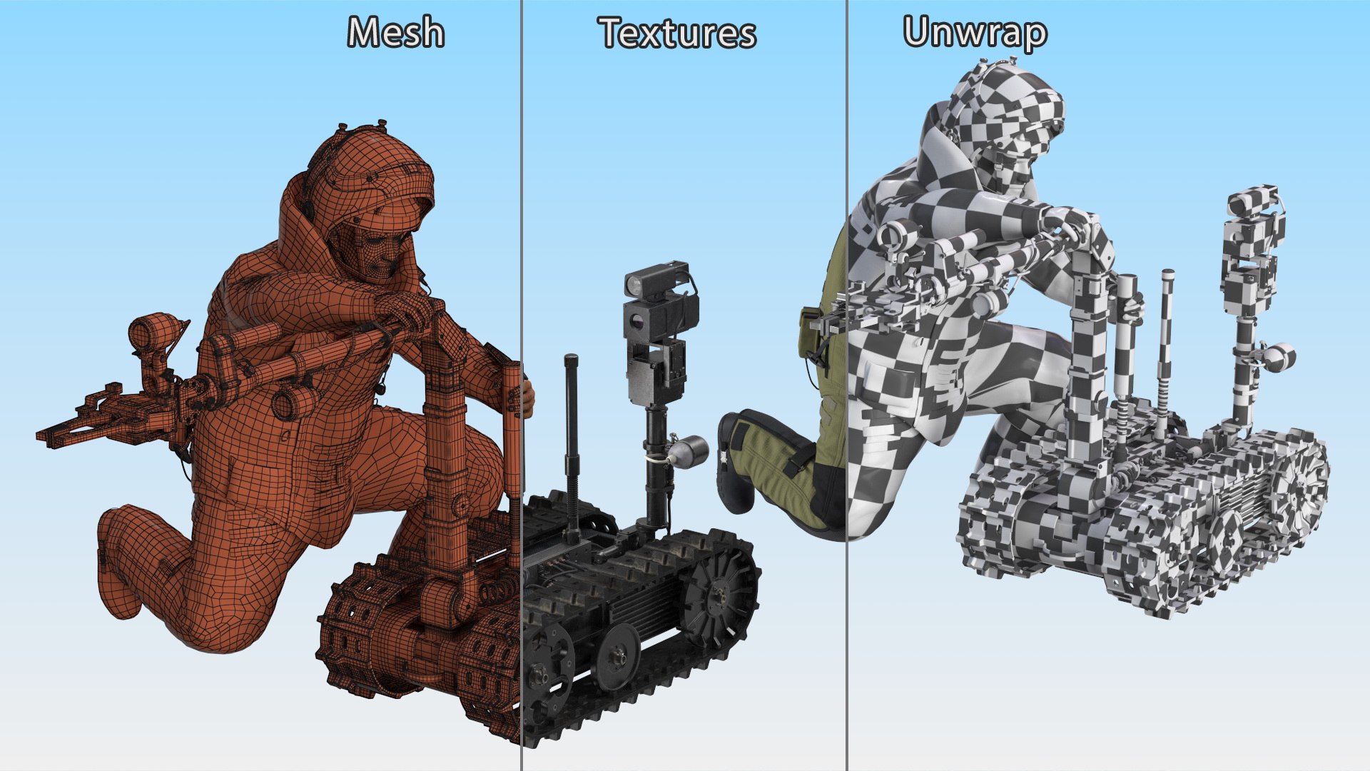3D EOD 10 Bomb Suit and Robot https://p.turbosquid.com/ts-thumb/JE/SFpG7M/F4/eod10bombsuitandrobot3dsmodel019/jpg/1727035019/1920x1080/fit_q87/183c0447d3cc5955365f5dd7140bcab4a23f1a0d/eod10bombsuitandrobot3dsmodel019.jpg