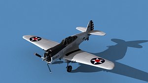 Curtiss P-36C Hawk V02 USAAF