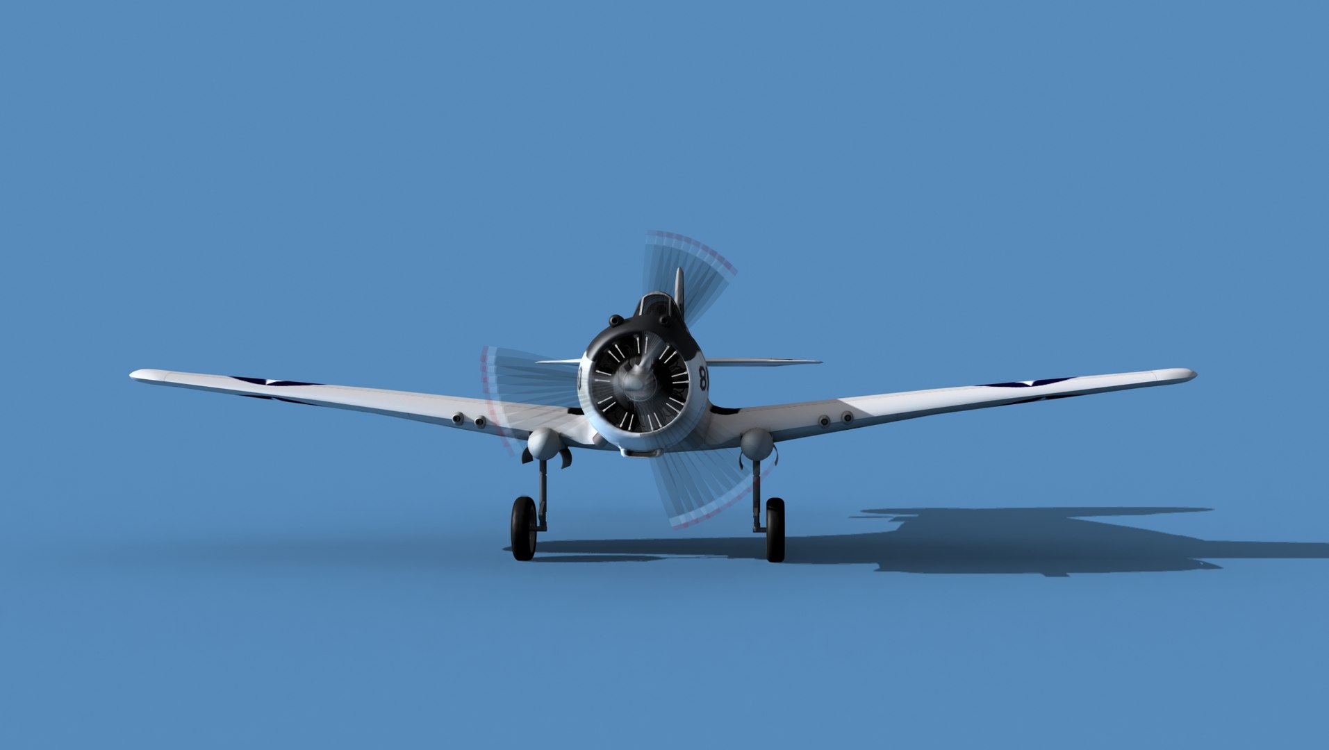 Curtiss P-36C Hawk V02 USAAF 3D - TurboSquid 1914189