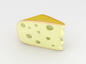 3d model cheese