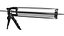 Sealant skeleton gun with cartridge