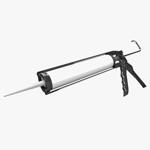 Sealant skeleton gun with cartridge