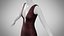 Dress 34 Chocolate Velvet With Design