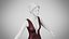 Dress 34 Chocolate Velvet With Design