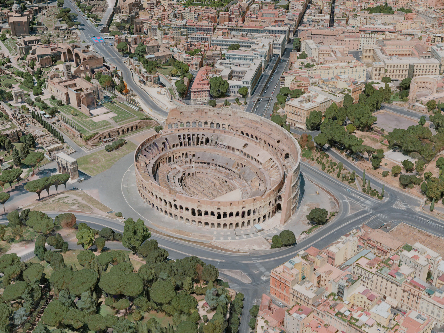 3D rome city - TurboSquid 1692627