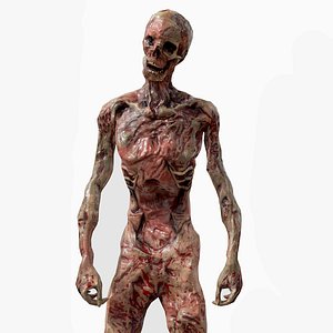 Lowpoly Human Corpse Rigged