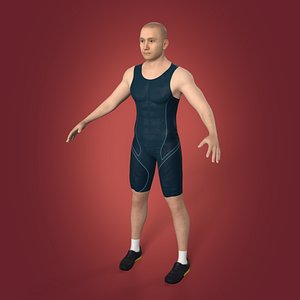 Wrestler - Athlete -- IK and FK Rig
