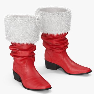 Leather Boots with Fur 3